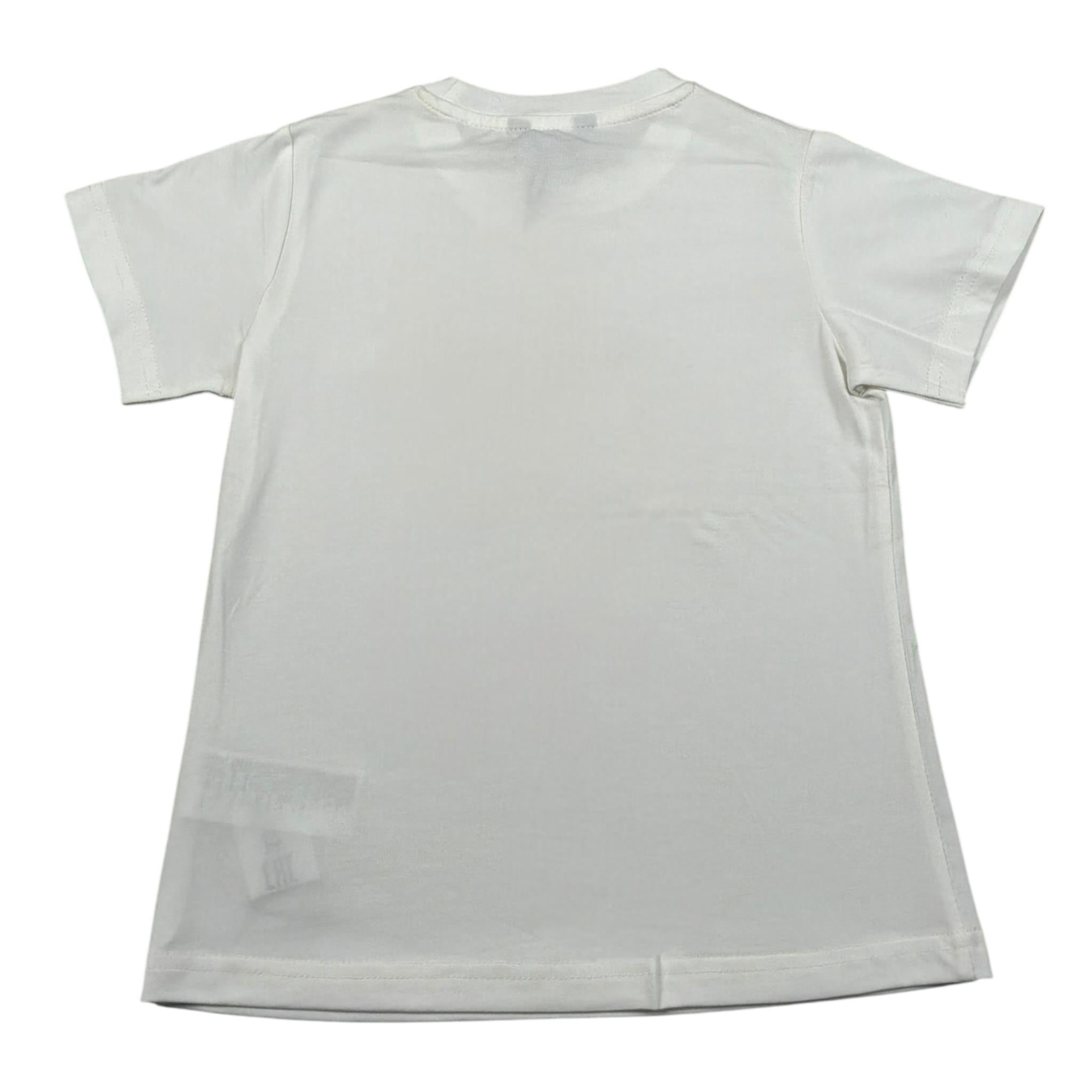 Refrigiwear T-Shirt Girocollo Tinta Unita per Bambino RWG638 BIANCO REFRIGIWEAR 