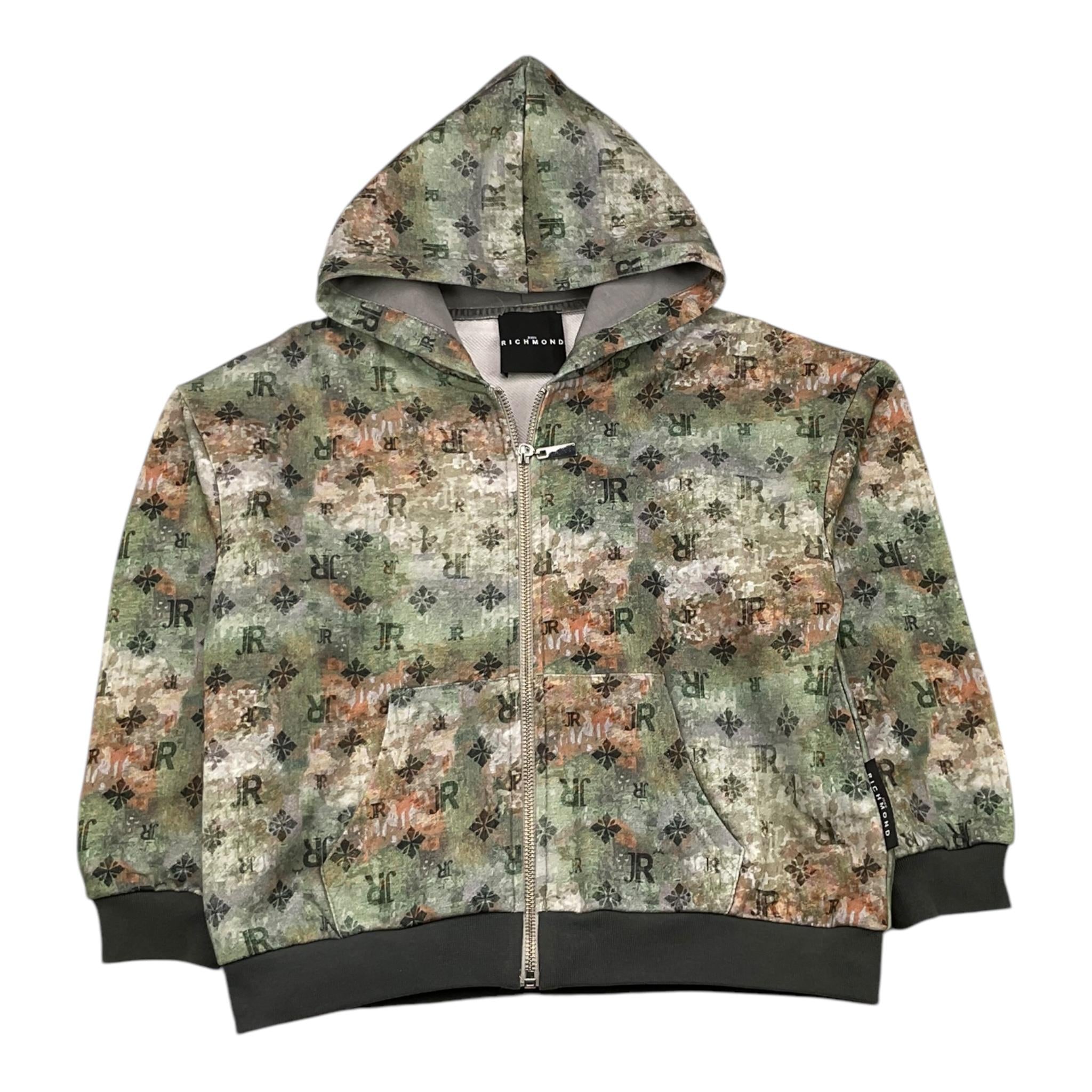 JOHN RICHMOND felpa con zip e cappuccio stampa fantasia Multicolor per Bambino RBA25087FE MULTICOLOR JOHN RICHMOND 