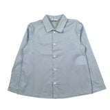 Le Coconne Camicia Manica Lunga Tinta Unita per Bambina LCN1219 AZZURRO LE COCONNE 