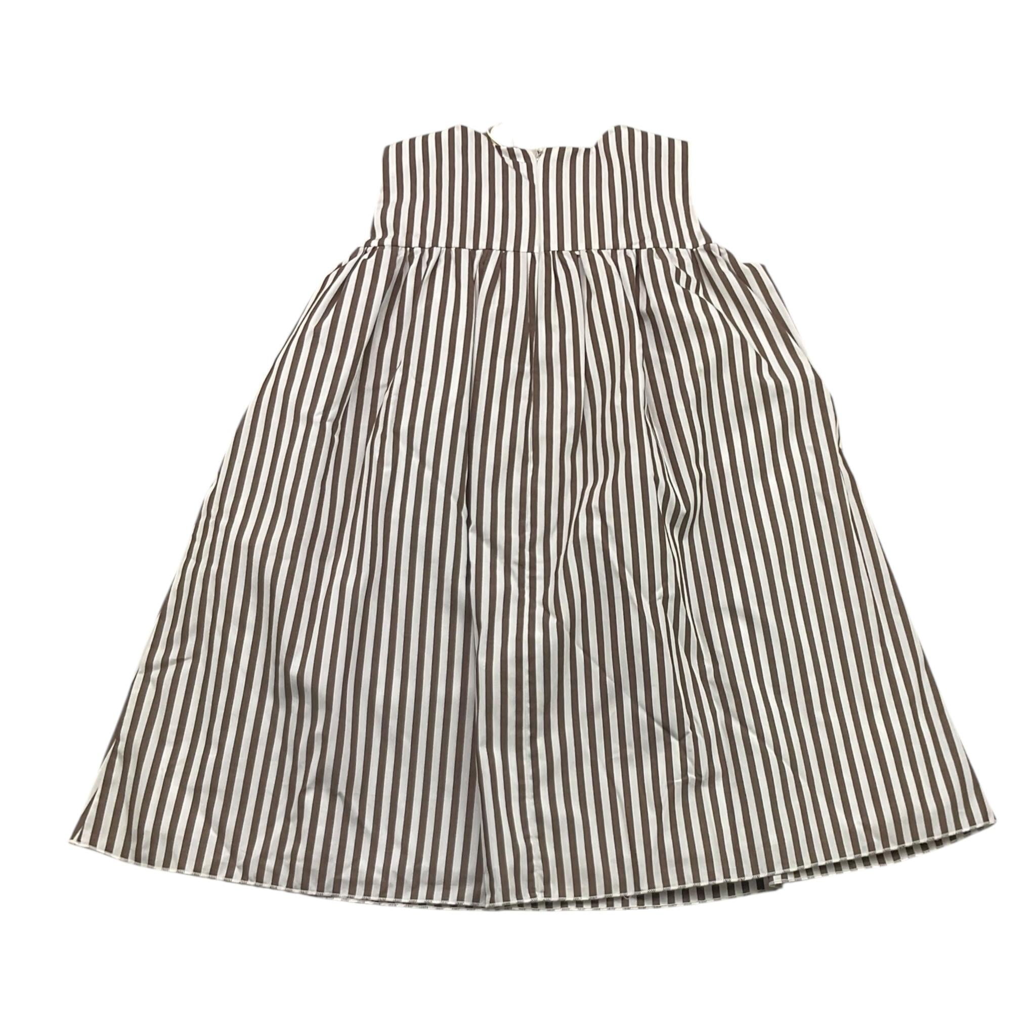 Little Bear Abito Giromanica Tinta Unita Fantasia A Righe per Bambina 8209 BIANCO LITTLE BEAR 