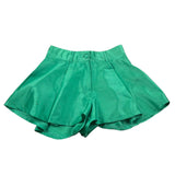 Janice Short tinta unita Verde per Bambina JN754R VERDE JANICE 
