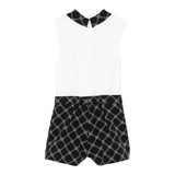 Elisabetta Franchi Tuta Giromanica Bicolore per Bambina EFTA100X BIANCO/NERO ELISABETTA FRANCHI 