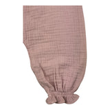 Yoedu Einfarbiger rosa Overall mit Rüschen für Baby-Mädchen