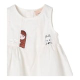 Elisabetta Franchi Completo 2 Pezzi Camicia-Coulotte Bicolore per Neonata ENCD098 BIANCO/ROSA ELISABETTA FRANCHI 