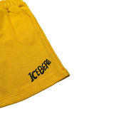 Iceberg Bermuda Felpa tinta unita Senape per Bambino BFICE510B SENAPE ICEBERG 