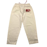 Kejo Pantalone Titna Uni mit elastischer Taille, cremefarben für Jungen