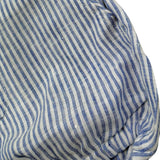 Manuel & Frank Salopette Bicolore con Fantasia A Righe per Neonato MF2275I BIANCO/BLU MANUEL & FRANK 