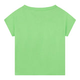 Billieblush Einfarbiges T-Shirt mit Paillettendruck Grün für Mädchen