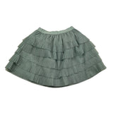 MAYORAL gonna tinta unita con tulle Verde per Bambina 4902 VERDE MAYORAL 