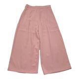Alice Pi Einfarbige Palazzo-Hose mit elastischer Taille in Rosa für Mädchen