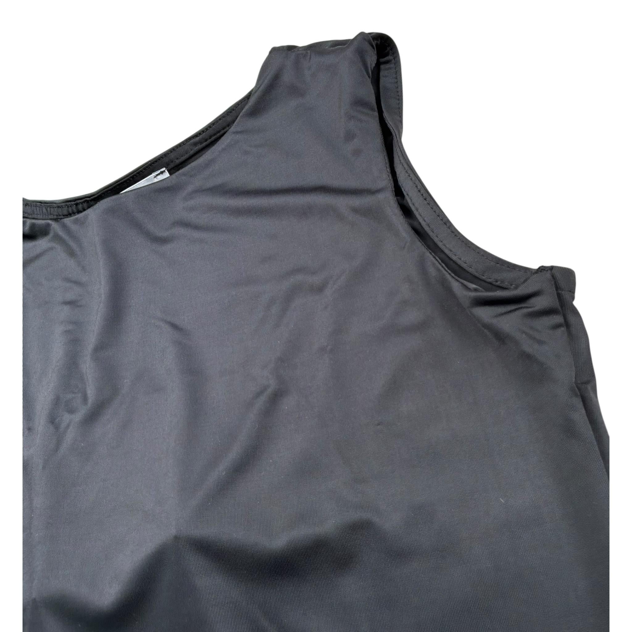 Lu Lu By Miss Grant Top tinta unita Nero per Bambina LL3453 NERO LU LU BY MISS GRANT 