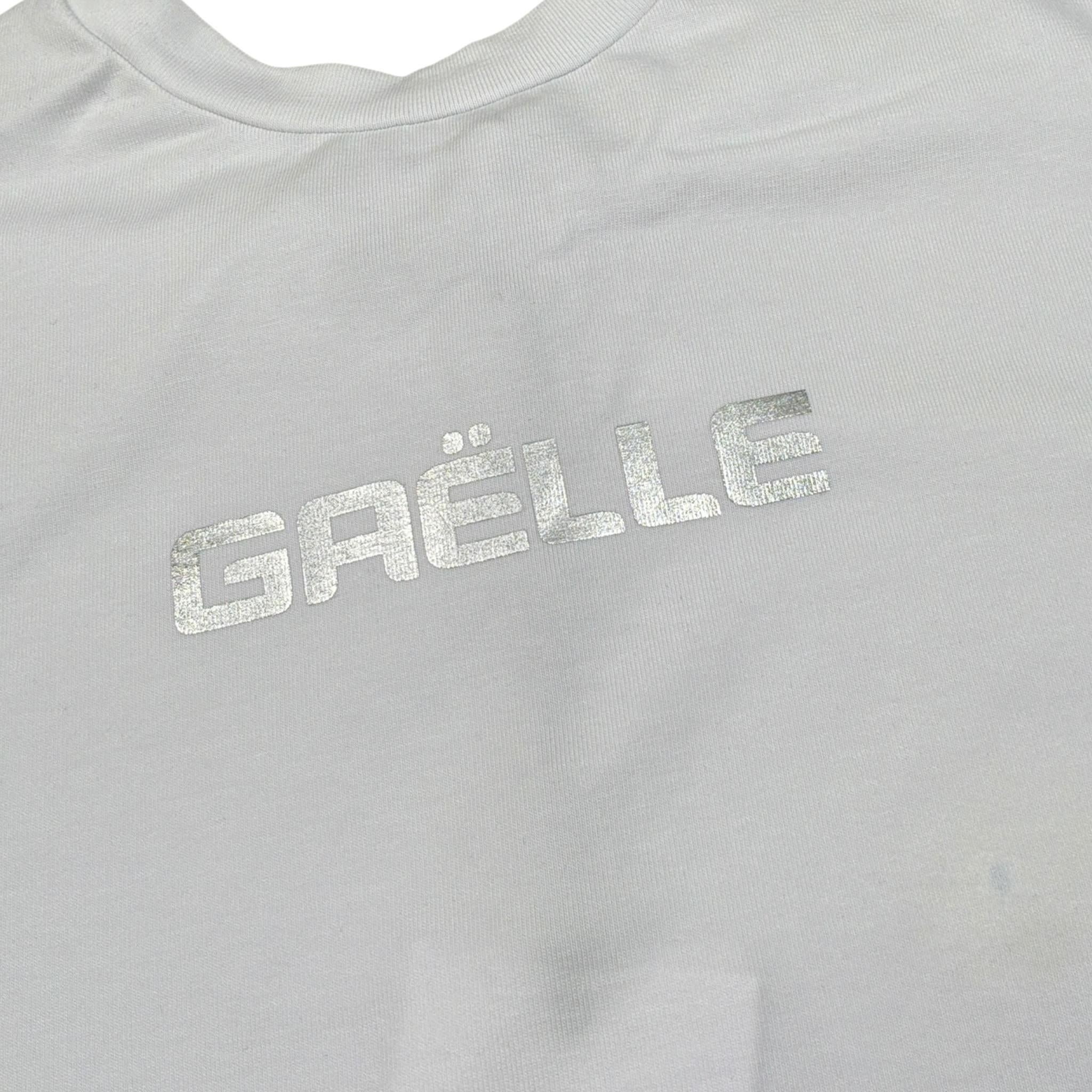 Gaelle T-Shirt Girocollo tinta unita con Stampa Bianco per Bambina 2746MY00516 BIANCO GAELLE 
