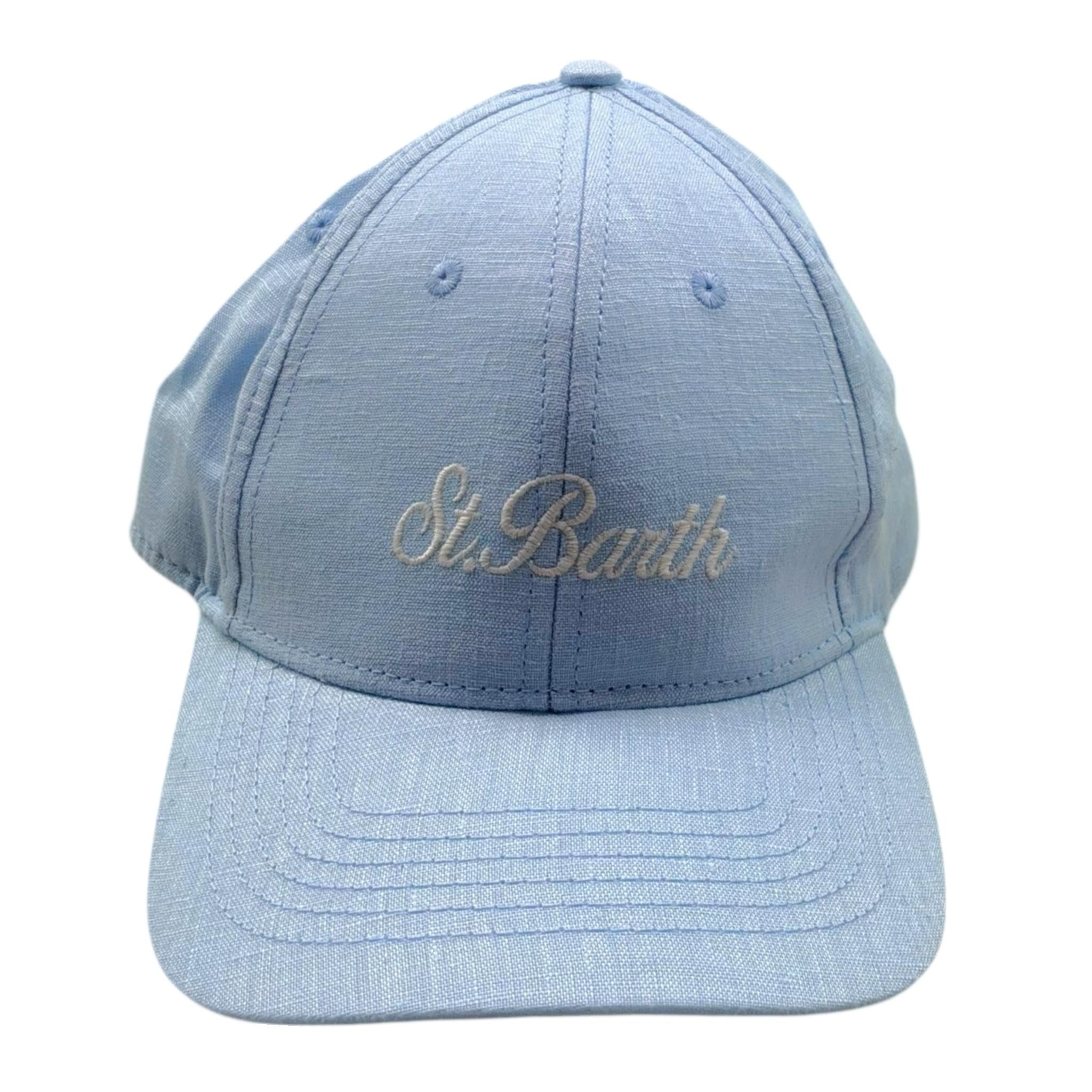 Saint Barth Cappello Modello Berretto con Stampa per Bambina 00825L AZZURRO SAINT BARTH 