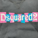 DSQUARED2 abito tinta unita girocollo Nero per Neonata DQ2493 NERO DSQUARED2 