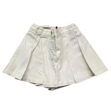 Fun &amp; Fun Shorts einfarbig mit verstellbarer Taille weiß für Mädchen