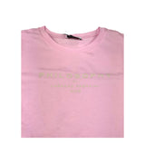 Philosophy T-Shirt Girocollo Tinta Unita con Stampa per Bambina I1E605X ROSA PHILOSOPHY 