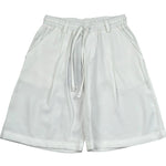 Paolo Pecora Bermuda Tinta Unita con Elstico In Vita per Bambino PP43033 BIANCO PAOLO PECORA 