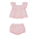 Liu Jo 2-teiliges Set Shirt-Höschen Rosa für Baby Mädchen