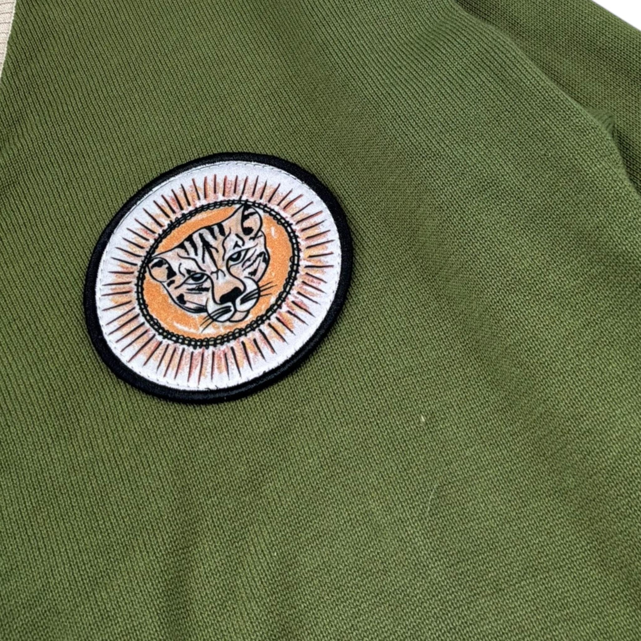 Just Cavalli Cardigan Bicolore con Stampa per Bambino JBP26144CD VERDE JUST CAVALLI 