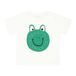 Stella Mccartney T-Shirt Girocollo Tinta Unita con Stampa per Bambina TW8S31X BIANCO STELLA McCARTNEY 
