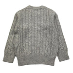 SUN68 maglia girocollo tinta unita con logo Grigio per Neonato K44355NX GRIGIO SUN68 