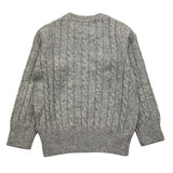SUN68 maglia girocollo tinta unita con logo Grigio per Neonato K44355NX GRIGIO SUN68 