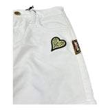 Just Cavalli Pantalone Tinta Unita Modello Palazzo per Bambina JGP26129PA BIANCO JUST CAVALLI 