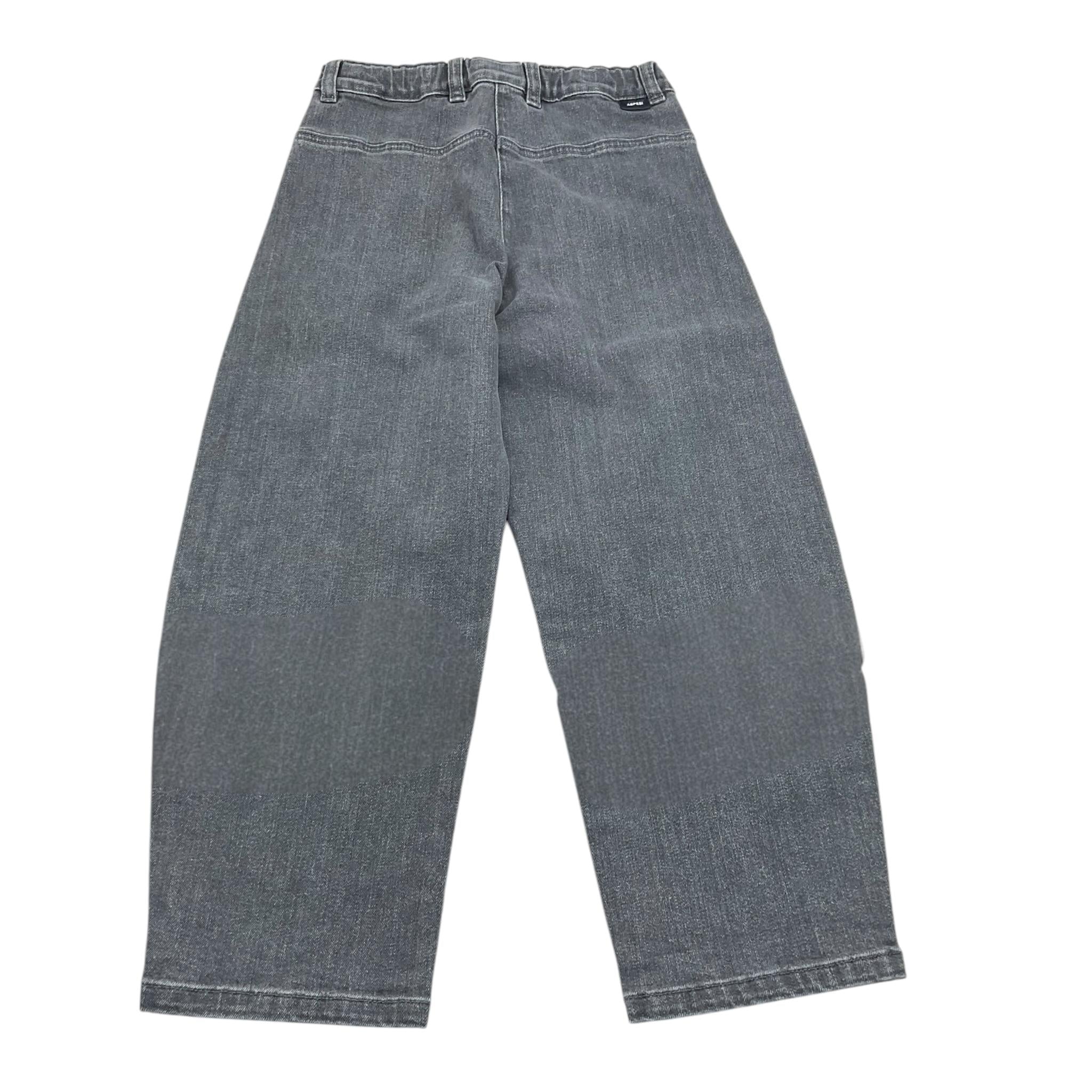 ASPESI jeans tinta unita modello baggy Grigio per Bambina F24053PLJ0045 GRIGIO ASPESI 