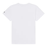 Moschino Abito Tinta Unita con Stampa per Bambina HAV0GQ BIANCO MOSCHINO 