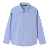 NUKUTAVAKE camicia tinta unita manica lunga Azzurro per Bambino 874 AZZURRO NUKUTAVAKE 