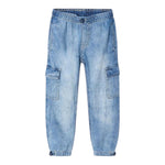 Mayoral Jeans Tinta Unita con Elastico In Vita per Bambino 3573 AZZURRO MAYORAL 