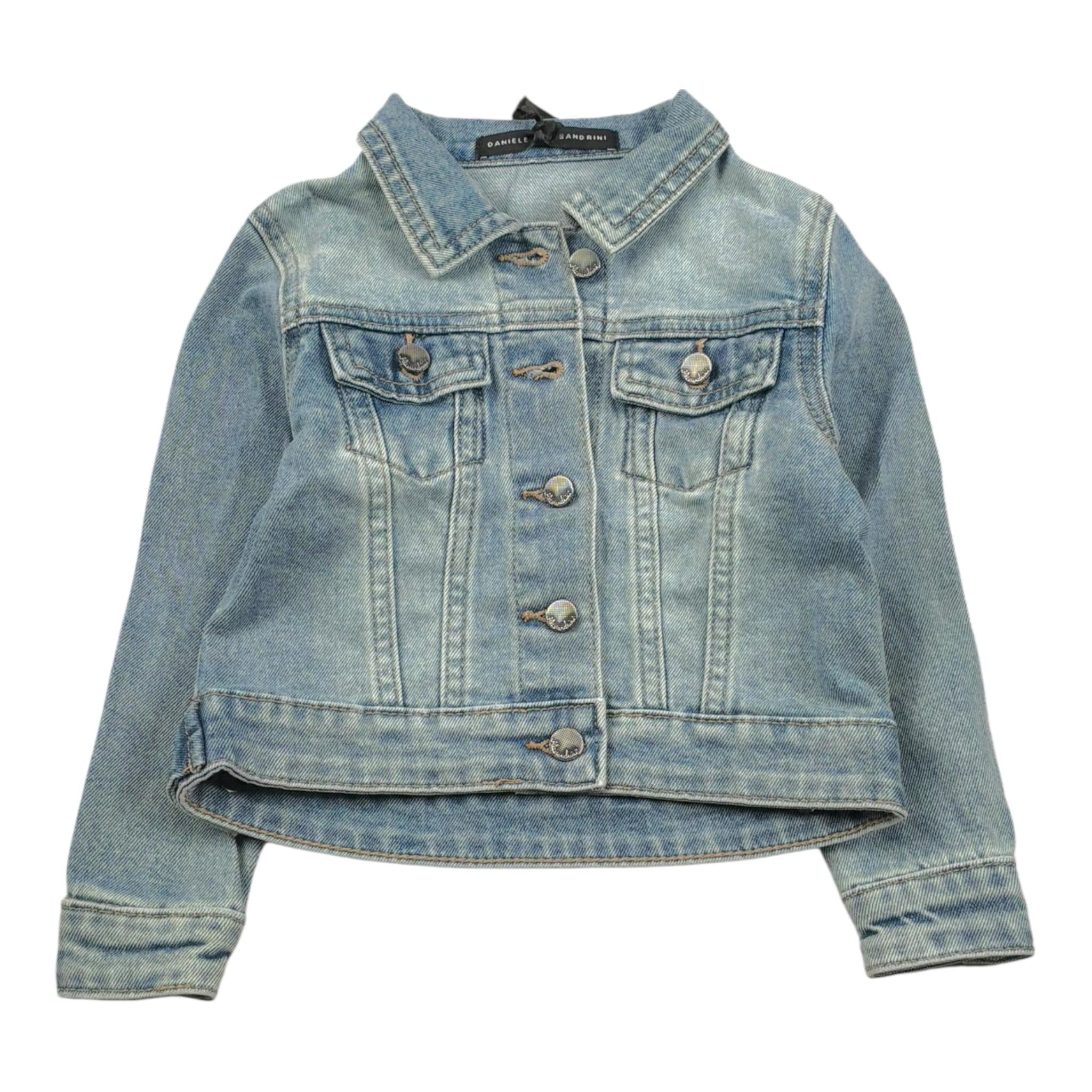 Daniele Alessandrini Giubbino In Denim Tinta Unita per Neonato 1295OD00172X AZZURRO DANIELE ALESSANDRINI 