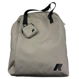 K-Way Borsa Tinta Unita con Logo per Bambino K4136NW VERDE K-WAY 