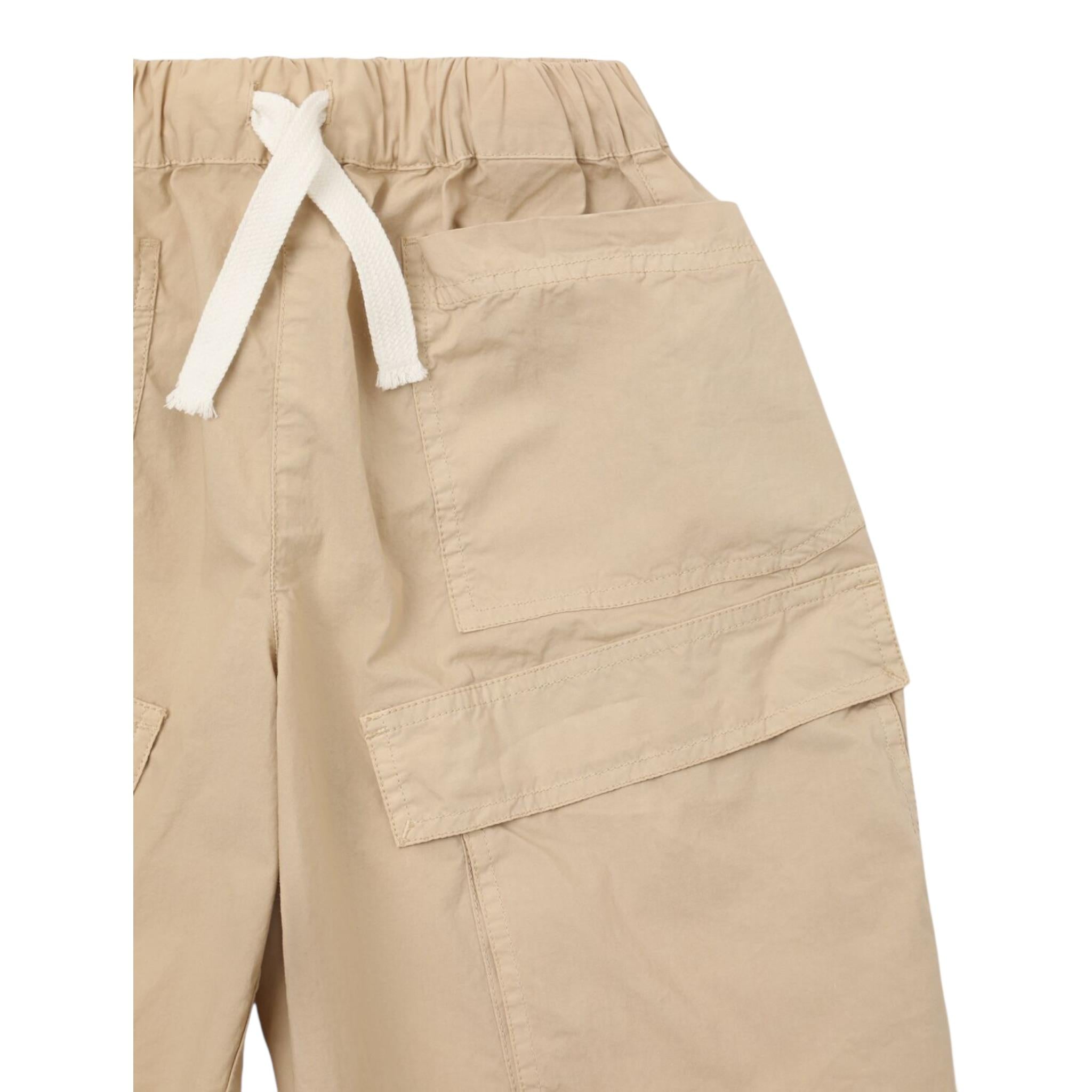 Aspesi Bermuda Tinta Unita con Elastico In Vita per Bambino S25021PBC6063 BEIGE ASPESI 