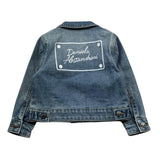 Daniele Alessandrini Giubbino In Denim Tinta Unita per Neonato 1295OD00172 AZZURRO DANIELE ALESSANDRINI 