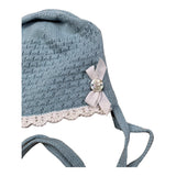 Paz Rodriguez Cappello Tinta Unita per Neonata 011120781 AZZURRO PAZ RODRIGUEZ 