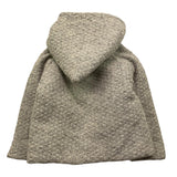 PAZ RODRIGUEZ cappotto tinta unita con cappuccio Grigio per Neonato 012130927 GRIGIO PAZ RODRIGUEZ 