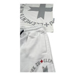 Dropseason2 Completo 2 Pezzi T-Shirt-Bermuda Tinta Unita per Bambino ZU1740 BIANCO DROPSEASON2 