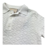 Trussardi Polo Mezza Manica Tinta Unita per Bambino TBP26081PO BIANCO TRUSSARDI 