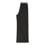 Patrizia Pepe Pantalone Tinta Unita Modello Palazzo per Bambina 7P0385 NERO PATRIZIA PEPE 