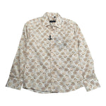 Emanuel Pris Camicia Tinta Unita Manica Lunga con Fantasia per Bambino ECM4127R PANNA EMANUEL PRIS 