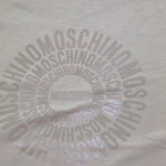 Moschino T-Shirt Girocollo Tinta Unita con Stampa per Bambina HXM058 BEIGE MOSCHINO 