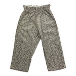 TEDDY E MINOU pantalone tinta unita con fantasia fiori Grigio per Neonata I24PT013V0000N GRIGIO TEDDY E MINOU 