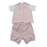 Coccode Completo 2 Pezzi T-Shirt-Culotte per Neonata C5516722 ROSA COCCODE 