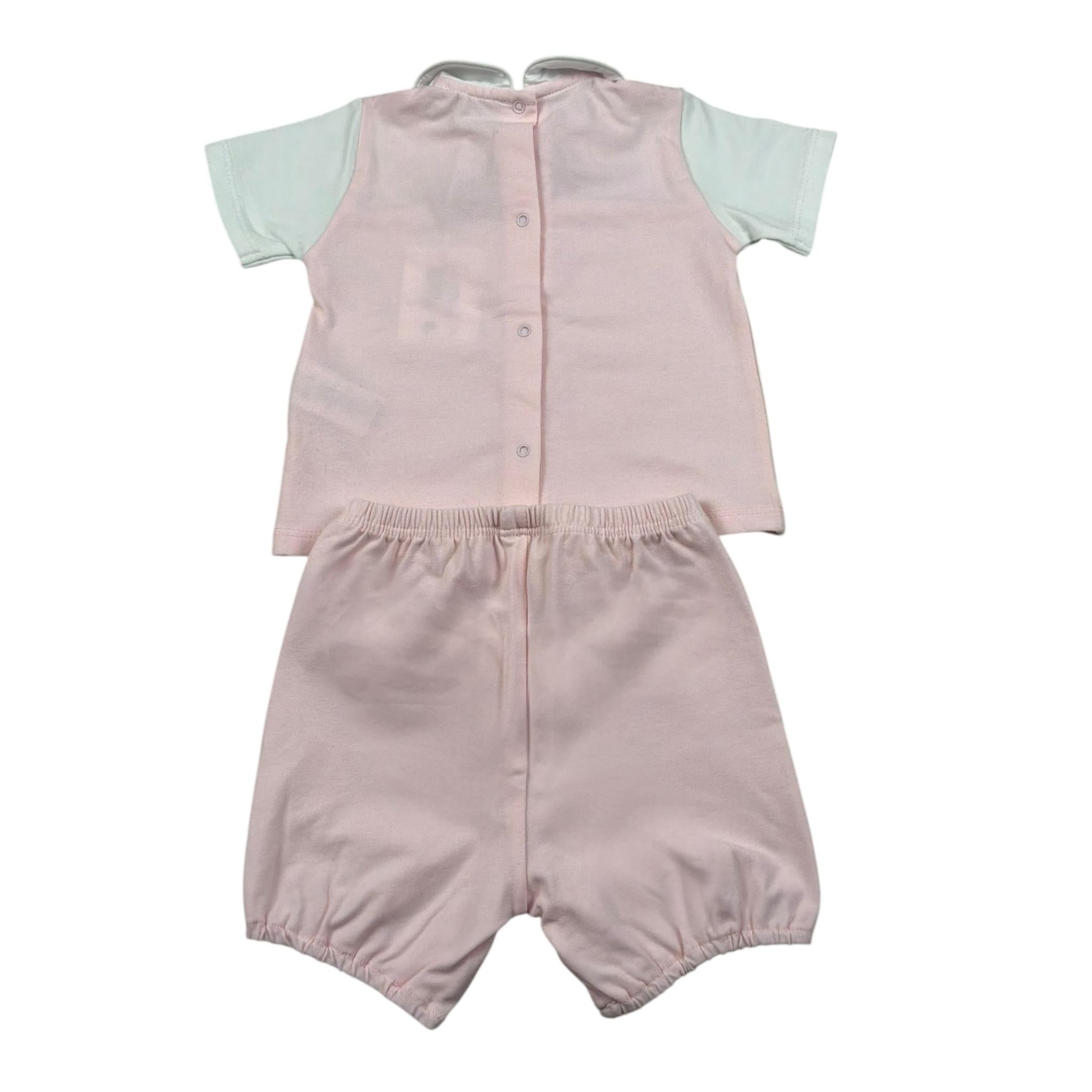 Coccode Completo 2 Pezzi T-Shirt-Culotte per Neonata C5516722 ROSA COCCODE 