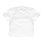 K-Way T-Shirt Girocollo Tinta Unita con Stampa per Neonato K4125MW BIANCO K-WAY 