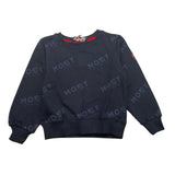 Most Los Angeles Crewneck Sweatshirt Einfarbig Logo Blau Für Neugeborene