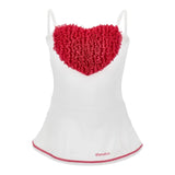 Monnalisacostume Tinta Unita con Stampa per Neonata 19E066N BIANCO MONNALISA 