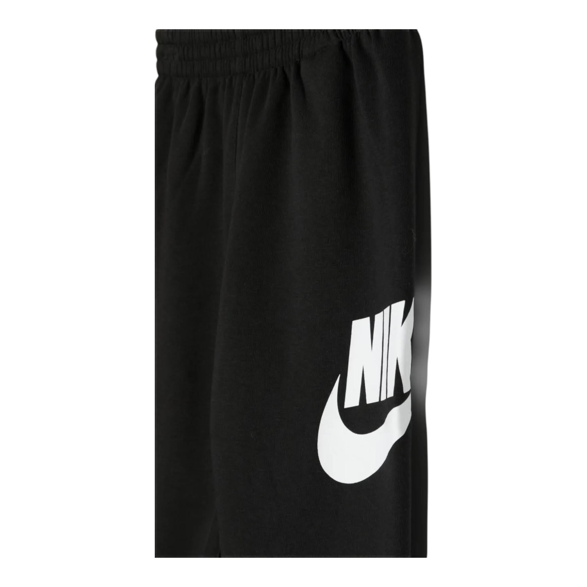 NIKE completo tinta unita 2pz felpa-pantalone Nero per Bambino 86L135 NERO NIKE 