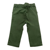 Billy bandit pantalone tinta unita con elastico in vita Verde per Neonato V04052 VERDE Billy bandit 